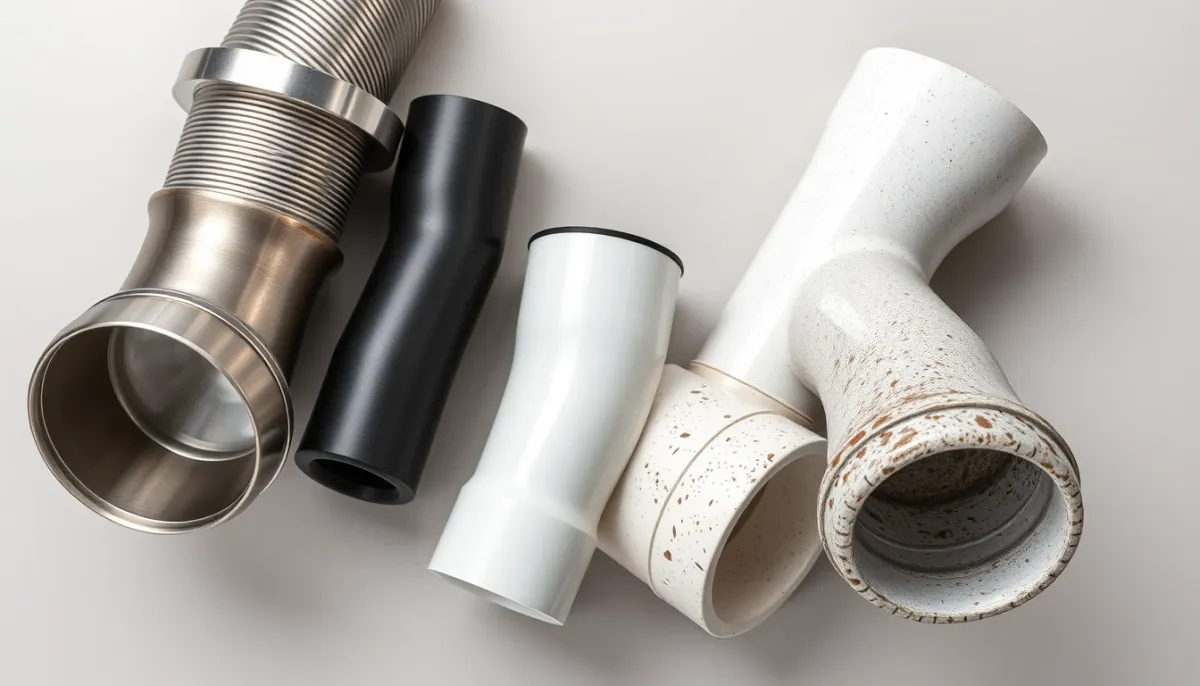 Comparatif de trois types de tuyaux pour poêle à bois : inox, acier émaillé et céramique